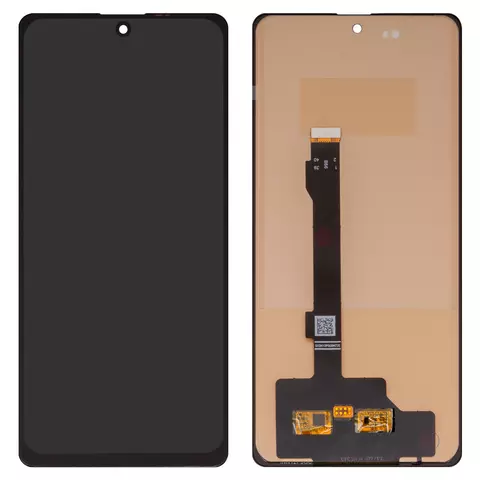 Дисплей для Xiaomi Poco X5 Pro, Redmi Note 12 Pro 5G, Redmi Note 12 Pro Plus, чорний, без рамки, Сopy, (TFT)