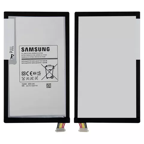 Акумулятор T4450E для Samsung T310 Galaxy Tab 3 8.0, Li-ion, 3,8 В, 4450 мАг, Original (PRC)