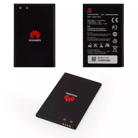 Акумулятор HB505076RBC для Huawei Y3 II, Li-ion, 3,8 В, 2100 мАг, Original (PRC)