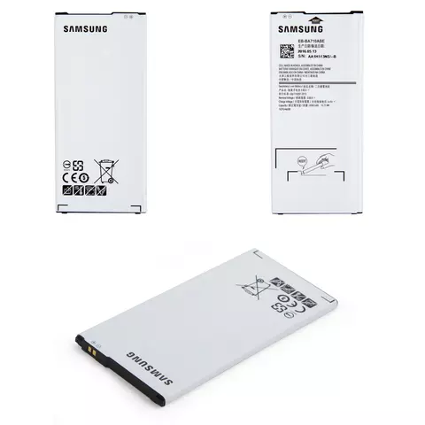 Акумулятор EB-BA710ABE для Samsung A710 Galaxy A7 (2016), Li-ion, 3,85 B, 3300 мАг, Original (PRC)