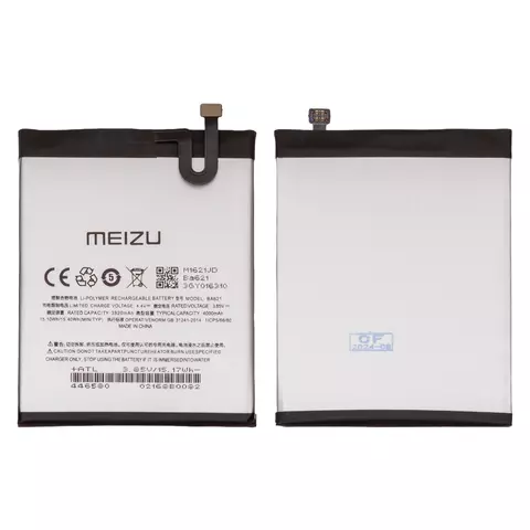 Акумулятор BA621 для Meizu M5 Note, Li-Polymer, 3,85 B, 4000 мАг, Original (PRC)