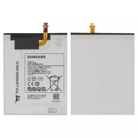 Акумулятор EB-BT280FBE/EB-BT280ABE для Samsung T285 Galaxy Tab A 7.0" LTE, Li-ion, 3,8 В, 4000 мАг, Original (PRC)