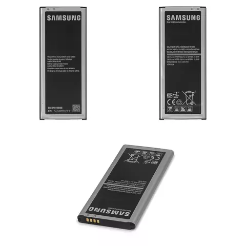 Акумулятор EB-BN910BB для Samsung N910F Galaxy Note 4, N910H Galaxy Note 4, Li-ion, 3,85 B, 3220 мАг, Original (PRC)