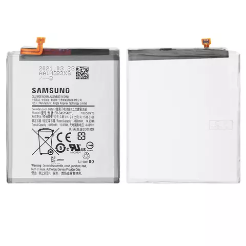 Акумулятор EB-BA515ABY для Samsung A515 Galaxy A51, Li-ion, 3,85 B, 4000 мАг, Original (PRC)