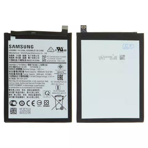 Акумулятор HQ-50S для Samsung A025F/DS Galaxy A02s, A025G Galaxy A02s, A037F Galaxy A03s, M025 Galaxy M02s, Li-ion, 3,85 B, 5000 мАч, Original (PRC)