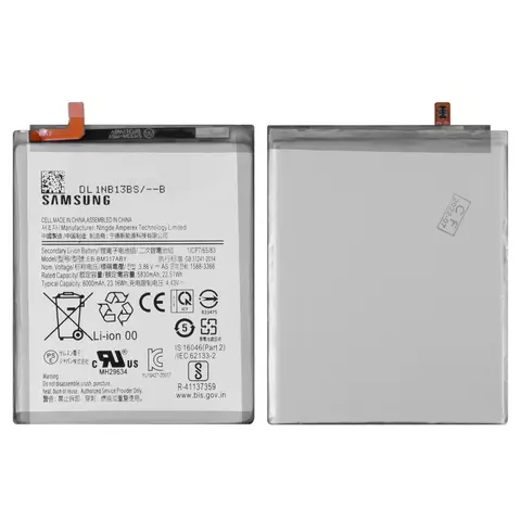 Акумулятор EB-BM317ABY для Samsung M317 Galaxy M31s, Li-ion, 3.86 В, 6000 мАг, Original (PRC)