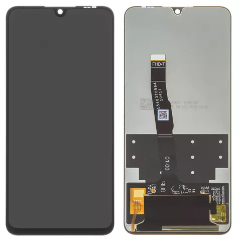 Дисплей для Huawei Nova 4e, P30 Lite, P30 Lite (2020) New Edition, чорний, без рамки, High Copy