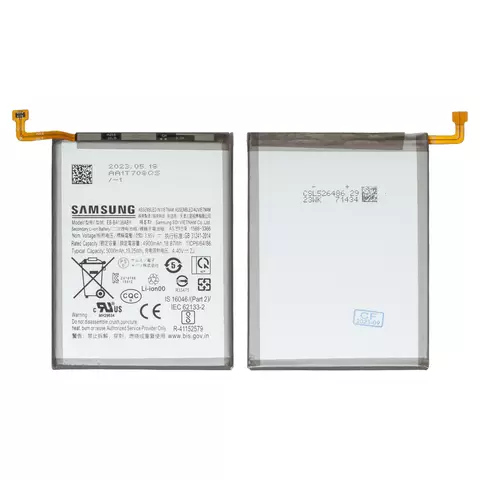 Акумулятор EB-BA136ABY для Samsung A136 Galaxy A13 5G, M135 Galaxy M13, Li-ion, 3,85 B, 5000 мАч, Original (PRC)