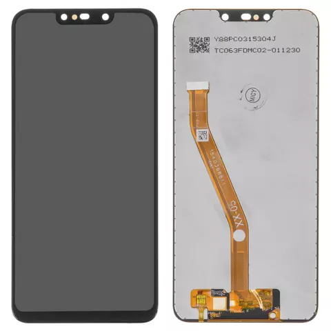 Дисплей для Huawei Nova 3i, P Smart Plus, чорний, клас B, без рамки, Сopy