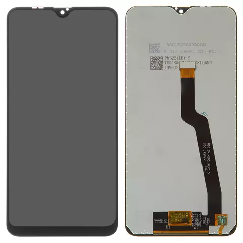 Дисплей для Samsung A105 Galaxy A10, чорний, без рамки, Original (PRC)