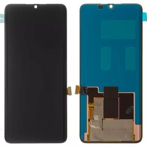Дисплей для Xiaomi Mi Note 10, Mi Note 10 Lite, Mi Note 10 Pro, чорний, без рамки, Original (PRC), M1910F4G, M1910F4S, M2002F4LG