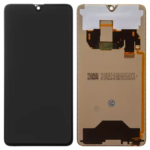 Дисплей для Huawei Mate 20, чорний, без рамки, High Copy