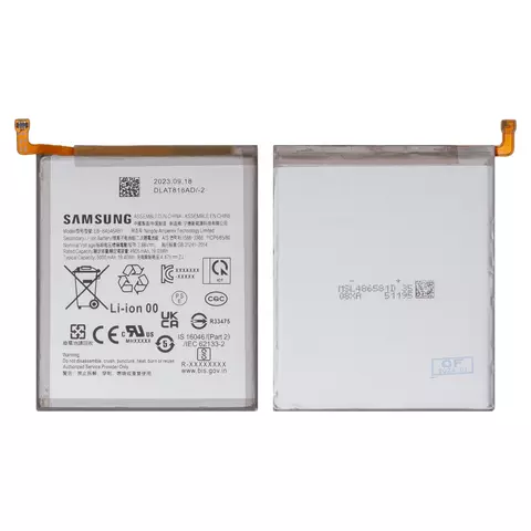 Акумулятор EB-BA546ABY для Samsung A256 Galaxy A25, A346 Galaxy A34 5G, A546 Galaxy A54 5G, Li-ion, 3,88 B, 5000 мАч, Original (PRC)