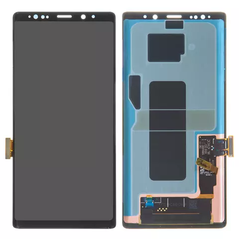 Дисплей для Samsung N960 Galaxy Note 9, чорний, без рамки, Оригінал (переклеєне скло), midnight black