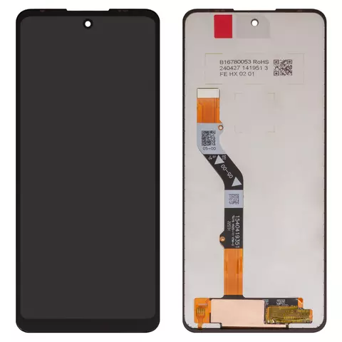 Дисплей для Motorola Moto G40 Fusion, Moto G60, Moto G60s, чорний, без рамки, (Box)