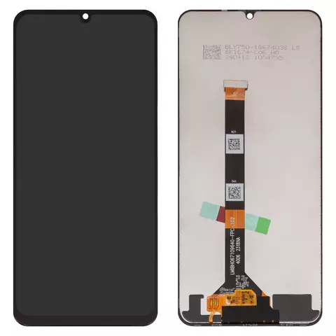Дисплей для Realme C51, C53 NFC, Narzo N53, Note 50, чорний, без рамки, (Box) RMX3830/ RMX3760/ RMX3761 (SKI674-B06 V0.3/LMIBH067109640)
