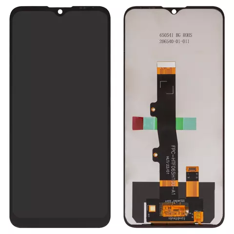 Дисплей для Motorola Moto E7 Power PAMH0001IN, Moto E7 XT2095, Moto E7i Power XT2097, чорний, без рамки, (Box)