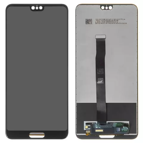 Дисплей для Huawei P20, чорний, без рамки, Сopy, EML-L29/EML-L09