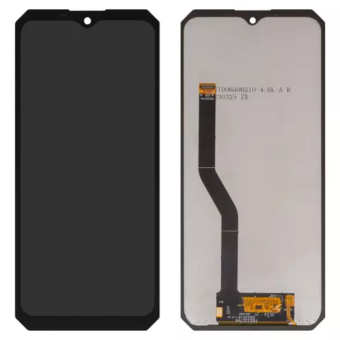 Дисплей для Oukitel WP28 E, WP36, WP36 Pro, чорний, без рамки, High Copy, F653327VA / FPC-Y90071 V01