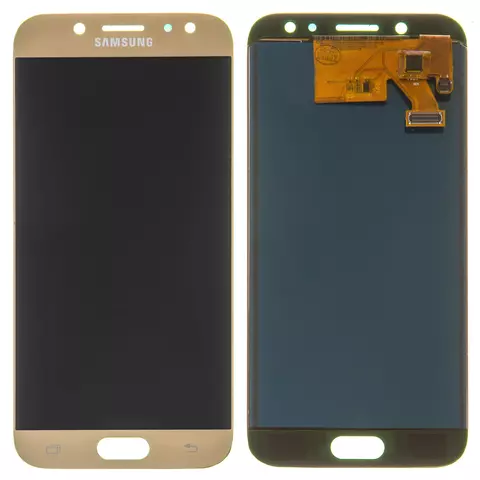 Дисплей для Samsung J530 Galaxy J5 (2017), золотистий, з регулюванням яскравості, без рамки, Сopy, (TFT)