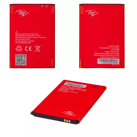 Акумулятор BL-38CI для Itel A27, A49; Nokia C12, Li-ion, 3,85 B, 4000 мАг, Original (PRC)