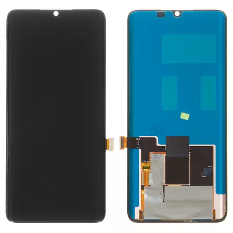 Дисплей для Xiaomi Mi Note 10, Mi Note 10 Lite, Mi Note 10 Pro, чорний, без рамки, High Copy, (OLED), M1910F4G, M1910F4S,M2002F4LG