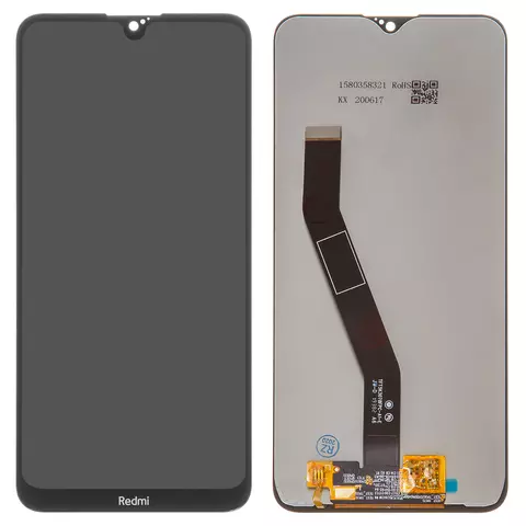 Дисплей для Xiaomi Redmi 8, Redmi 8A, чорний, Лого Redmi, без рамки, High Copy, M1908C3IC, MZB8255IN, M1908C3IG, M1908C3IH, MZB8458IN, M1908C3KG, M1908C3KH