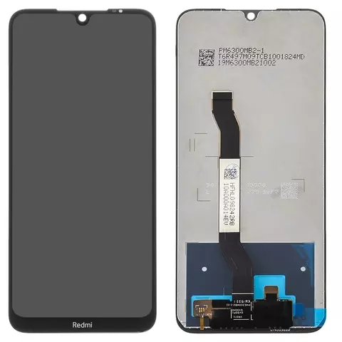 Дисплей для Xiaomi Redmi Note 8T, чорний, Лого Redmi, без рамки, High Copy, M1908C3XG
