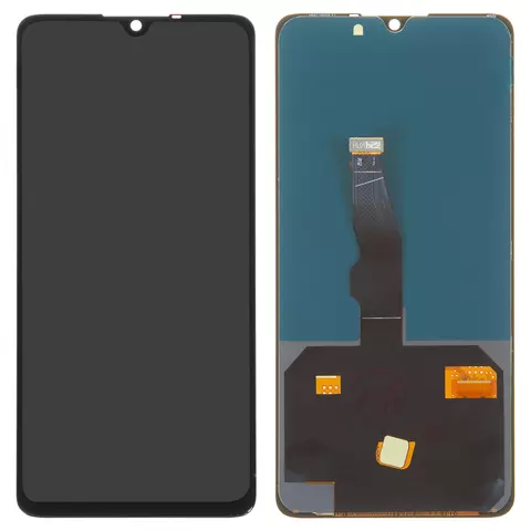 Дисплей для Huawei P30, чорний, без рамки, High Copy, (OLED)