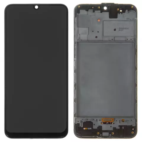Дисплей для Samsung M315 Galaxy M31, чорний, з рамкою, Original (PRC)