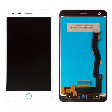 Дисплей для ZTE Blade S6 Plus, білий, без рамки