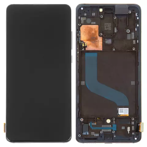 Дисплей для Xiaomi Mi 9T, Mi 9T Pro, Redmi K20, Redmi K20 Pro, чорний, з рамкою, High Copy, (OLED), M1903F10G, M1903F11G, M1903F10I, M1903F11I