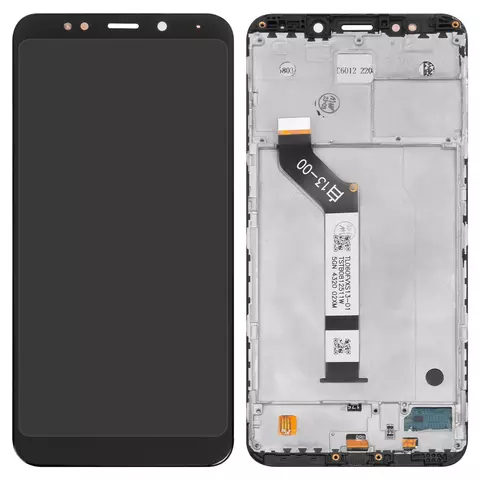 Дисплей для Xiaomi Redmi 5 Plus, чорний, з рамкою, Сopy, In-Cell