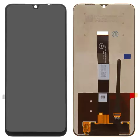 Дисплей для Xiaomi Poco C3, Redmi 10A, Redmi 9A, Redmi 9AT, Redmi 9C, чорний, без рамки, Original (PRC), M2006C3LG, M2006C3LI, M2006C3LC, M2006C3MG, M2006C3MT