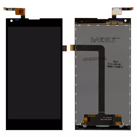 Дисплей для Doogee DG550, чорний, без рамки, #FPC-BA251-00011-A/FPC55312A0-V2