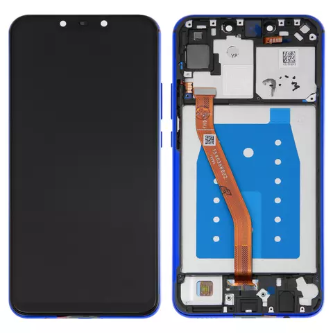 Дисплей для Huawei Nova 3i, P Smart Plus, фіолетовий, з рамкою, Original (PRC)