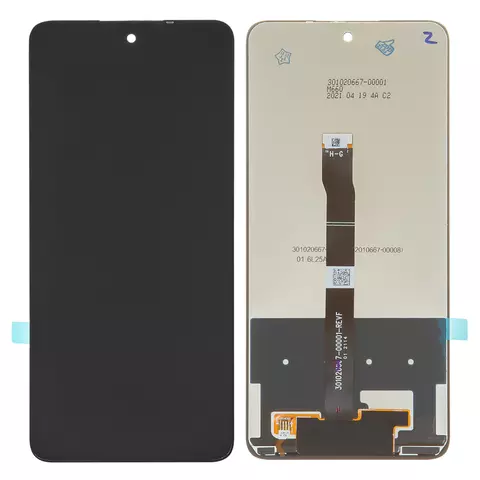 Дисплей для Huawei Honor 10X Lite, P Smart (2021), Y7a, чорний, без рамки, High Copy, PPA-LX2