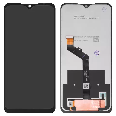 Дисплей для Nokia 6.2, 7.2, чорний, без рамки, High Copy