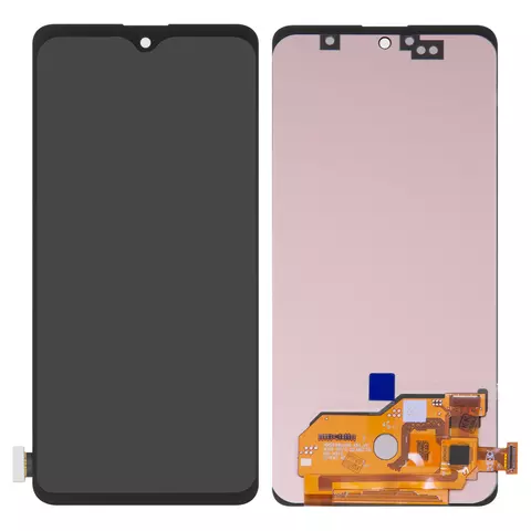 Дисплей для Samsung M317 Galaxy M31s, чорний, без рамки, High Copy, з широким обідком, (OLED)