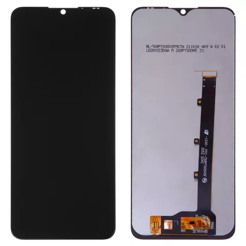 Дисплей для ZTE Blade V2020 Smart, Blade V30 Vita, чорний, без рамки, Original (PRC), LMIBH06817290-LFPC-03, FPC-T68PTS00VF