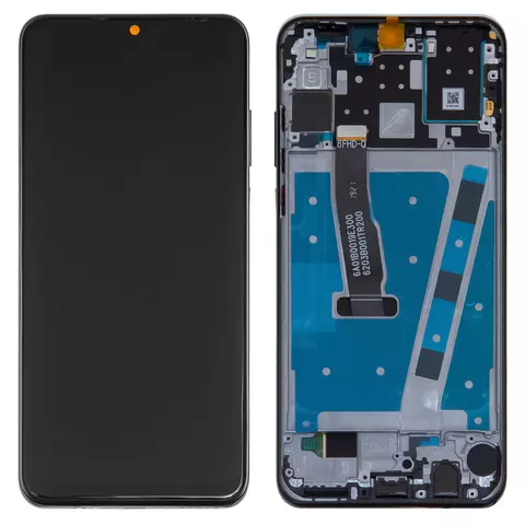 Дисплей для Huawei P30 Lite, чорний, з рамкою, Original (PRC), (48 MP)