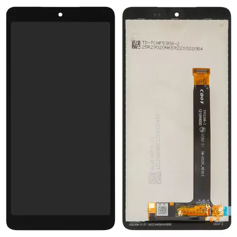 Дисплей для Samsung G525F Galaxy Xcover 5, чорний, без рамки, High Copy
