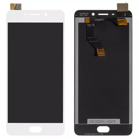 Дисплей для Meizu M6 Note, білий, без рамки, High Copy, M721H