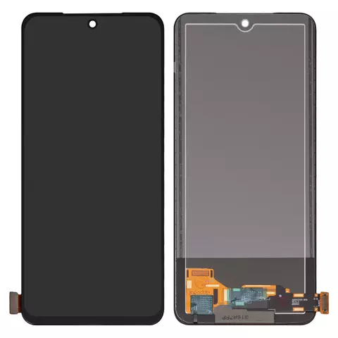 Дисплей для Xiaomi Poco M5s, Redmi Note 10, Redmi Note 10S, чорний, без рамки, Сopy, (TFT), M2101K7AI, M2101K7AG