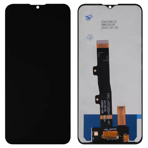 Дисплей для Motorola Moto E7 Power PAMH0001IN, Moto E7 XT2095, Moto E7i Power XT2097, чорний, без рамки, High Copy