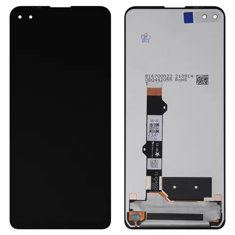 Дисплей для Motorola Moto G100 XT2125, чорний, без рамки, High Copy