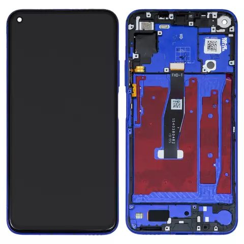 Дисплей для Huawei Honor 20, Nova 5T, синій, з рамкою, Original (PRC), YAL-L21