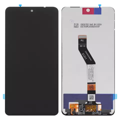 Дисплей для Xiaomi Poco M4 Pro 5G, Redmi Note 11 5G, Redmi Note 11S 5G, Redmi Note 11T 5G, чорний, без рамки, High Copy, 21091116AG