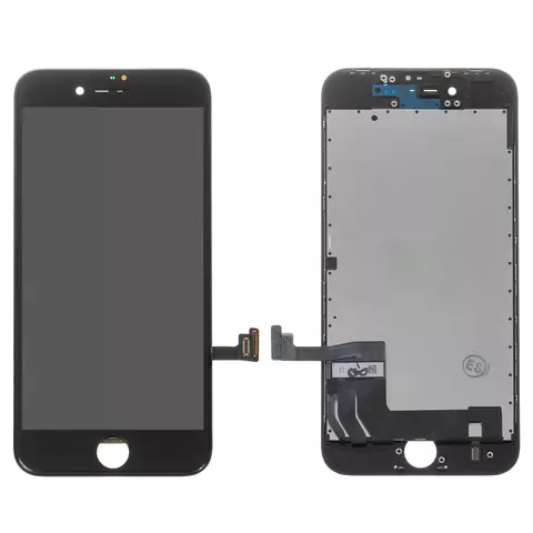 Дисплей  iPhone 8, чорний, із сенсорним екраном, high copy