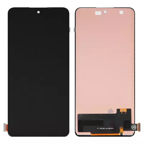 Дисплей для Xiaomi Poco X4 Pro 5G, Redmi Note 11 Pro, Redmi Note 11 Pro 5G, Redmi Note 11 Pro Plus 5G, Redmi Note 11E Pro, Redmi Note 12 Pro 4G, чорний, без рамки, Сopy, (TFT)